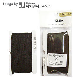 퀼트의시작은? 엔조이퀼트와 함께,[모쿠바] 리본자수실-No.(1505)-8mm-003