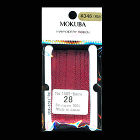 [모쿠바] 리본자수실-No.(1505)-8mm-028