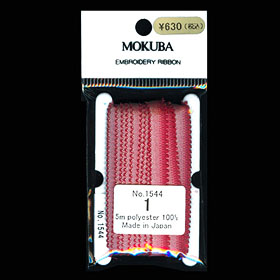 [모쿠바] 리본자수실-그라데이션001 (개)
