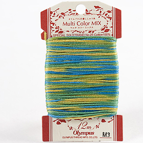[올림푸스]25번 자수실 멀티컬러믹스 M3 (개)