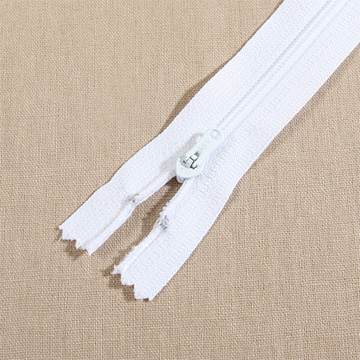 [퀼트부자재] 방석, 쿠션용 기본 지퍼 50cm-흰색 (개)