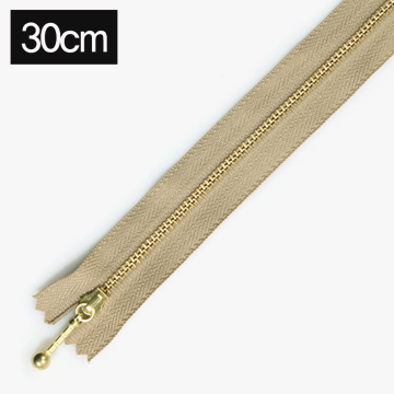 [YKK] 금색지퍼 1 (30cm) - 모카 (개)