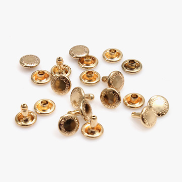 [바이핸즈]신주 장식용 양면리벳(10mm x 9mm) - 골드 (set)