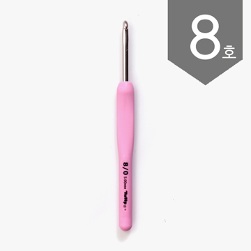 [튤립] 에티모 로즈 모사용 코바늘 - 8호 TER-10 (개)