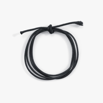 [퀼트부자재] 오시도리 면끈 2mm - 블랙(검정) 2.0-01 (개)