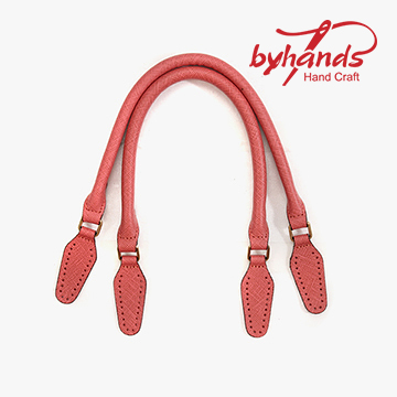 [바이핸즈] 프리미엄 핸드메이드 사피아노 핸들(40cm) - 코랄핑크 (개)