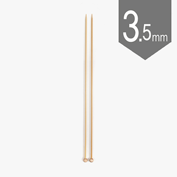 [튤립] 대나무 싱글 포인트 대바늘 3.5mm KNS140350 (개)