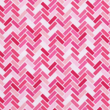 [라일리블레이크] 랩소디 파켓 프린트원단 - 핑크 (1/2Yd)