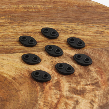 [퀼트부자재] 마스크 끈 조절기 8개 SET - 블랙 (개)