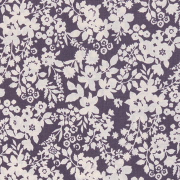 [코카] 단색화 60수 오가닉 론(아사) 프린트원단 - 도브 (1/2Yd)