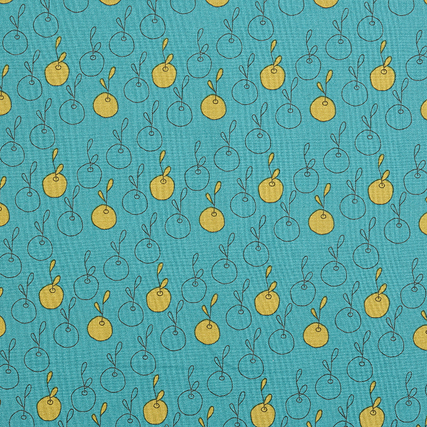 [라일리블레이크] 온 더 브라이트 사이드 애플 프린트원단 - 틸