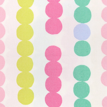 [코스모] 에코 03 옥스포드 프린트원단 - 네온화이트 (1/2Yd)