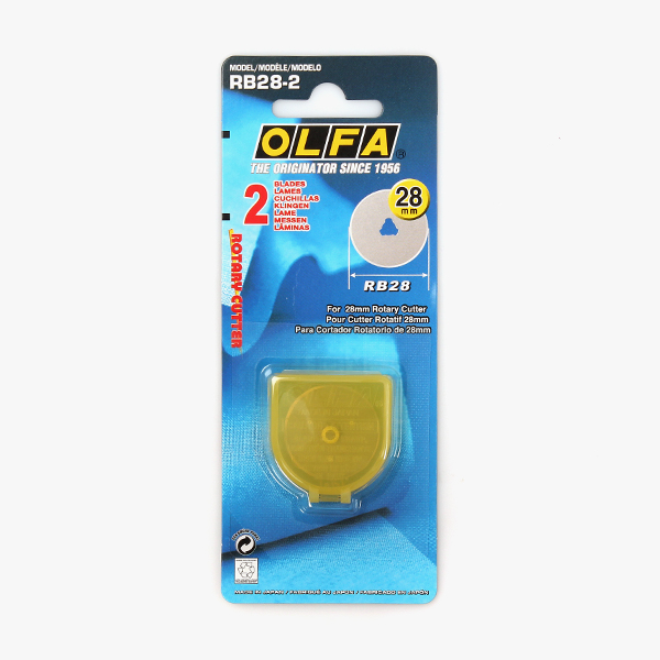 퀼트의시작은? 엔조이퀼트와 함께,[OLFA] 올파 로터리 커터 28mm 리필 RB28-2