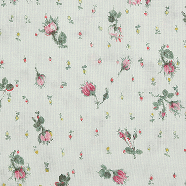 [유와] 러브 앳 퍼스트 사이트 타이니 플라워 버즈 셔팅 프린트원단 - 민트 (1/2Yd)