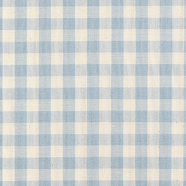[국산선염] 컨츄리체크 54 선염체크원단 - 스카이블루 (1/2Yd)