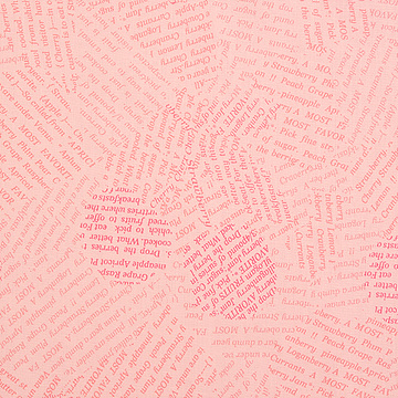 [유와] 마츠야마 아츠코 시크릿 체리 셔팅 프린트원단 - 핑크 (1/4yd) (D02)AT829630-D (개)