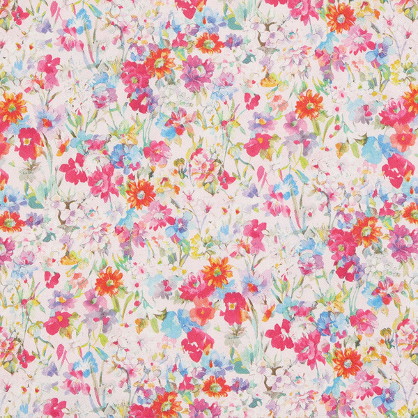 [노라] DTP 스몰 플라워 위스퍼 1018 프린트원단 - 비비드