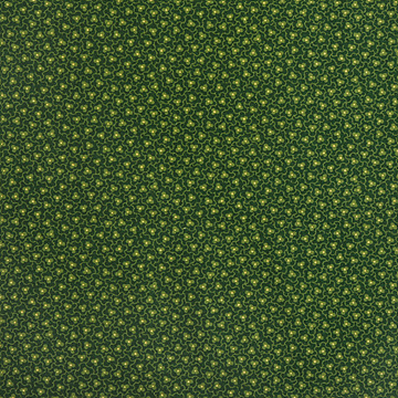 [페인트브러쉬] 만자니타 그로브 플라워스 그린 프린트원단 - 그린 (1/2Yd)