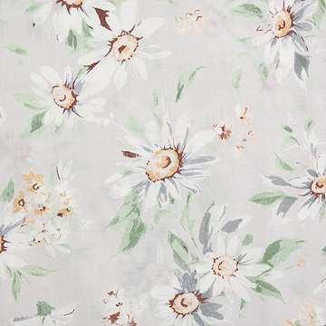 [유와] 라이트 마가렛 셔팅 프린트원단 - 그레이 (1/4yd) (D01)CC823093-3 (개)