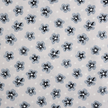 [프리스피릿(로완)] 프레시 픽트 돌리 스케치 프린트원단 - 그레이 (1/2Yd)