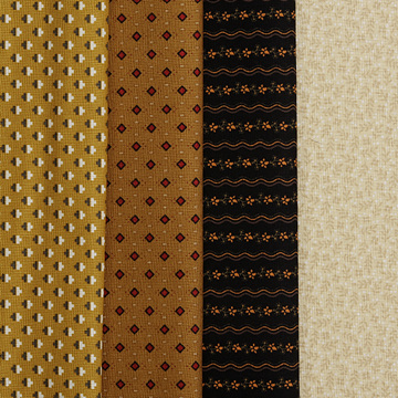 [원단패키지] 마커스 5253 프린트 4종 - 45cm x 26cm USH5253 (set)