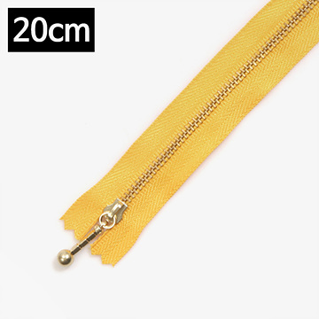 [YKK] 금색지퍼 1 (20cm) - 프리지아 (개)