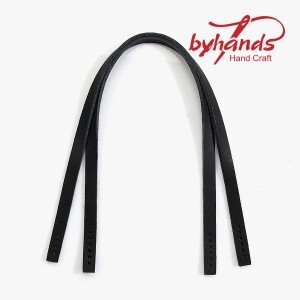 [바이핸즈] 내추럴 고급 통가죽 미니 스퀘어 토트핸들(45cm) 30-4501 ※ (개)