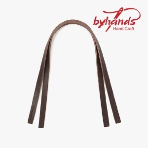 [바이핸즈] 내추럴 고급 통가죽 미니 스퀘어 토트핸들(45cm) 30-4501 ※ (개)