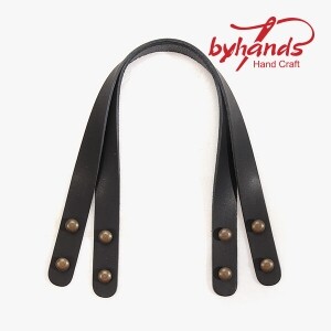 [바이핸즈] 통가죽 솔트레지 핸들(42cm) 32-4202(st) ※ (개)