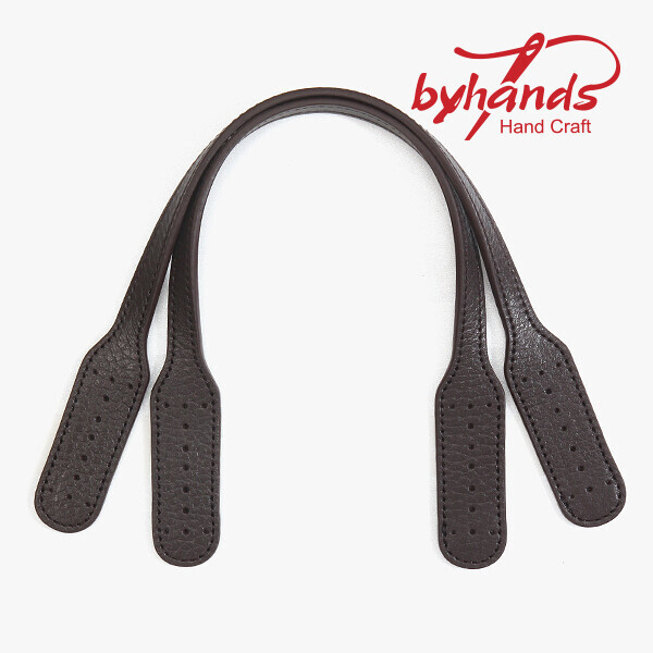 [바이핸즈] 엠보무늬 가죽 토트핸들 36cm 40-5701(S)