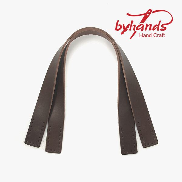 퀼트의시작은? 엔조이퀼트와 함께,내추럴 고급 통가죽 와이드 토트핸들(41cm) 40-4125 ※