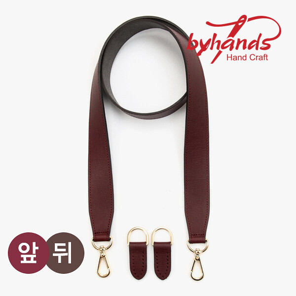 퀼트의시작은? 엔조이퀼트와 함께,[바이핸즈] 프리미엄 사피아노 럭셔리 골드 와이드 숄더 크로스 핸들(114cm) 40-1115 ※