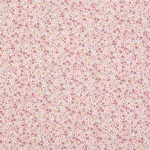 세븐베리 일본 수입원단 꽃무늬 퀼트천 플라워 면원단 - 6110-D6 (1/2Yd)