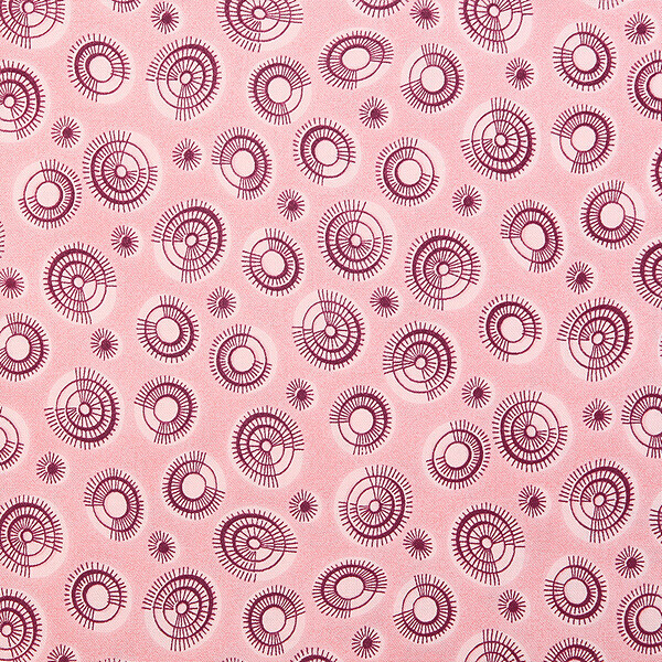 스토프 덴마크 친환경 수입원단 기하학 퀼트천 도트 프린트 면원단 - 4514-09