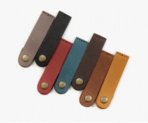 청동 통가죽 가방잠금장치 연결고리 사시꼬미(8cm) 12-0801 ※ (개)