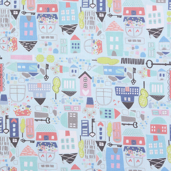 퀼트 천원단 라일리블레이크 면프린트 수입원단 - 멀베리 래인 하우스 ☆