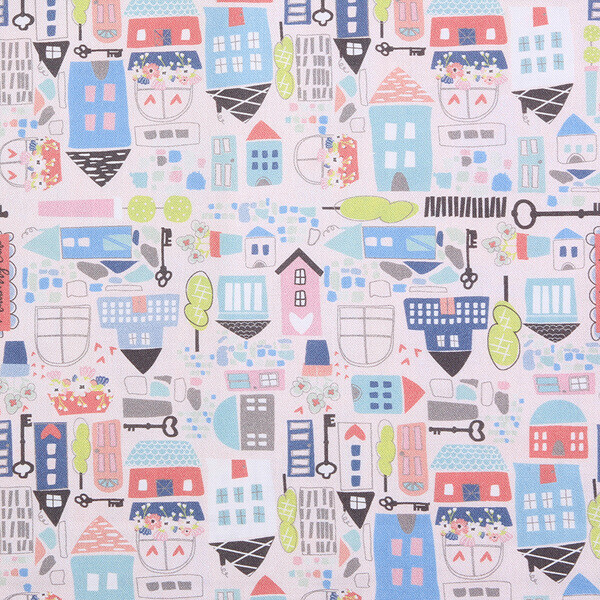 퀼트 천원단 라일리블레이크 면프린트 수입원단 - 멀베리 래인 하우스 ☆