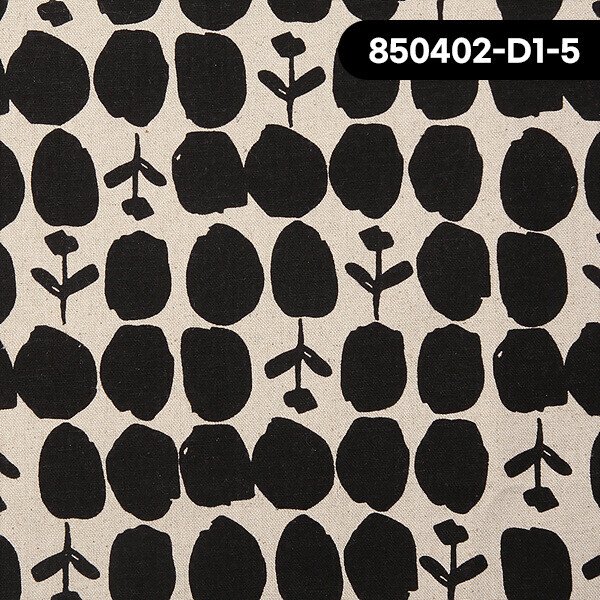 세븐베리 일본 수입 면원단 빈티지 도트 린넨천 캔버스 가방 퀼트천