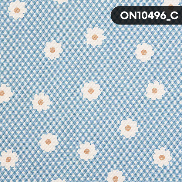 퀼트의시작은? 엔조이퀼트와 함께,[다이와보] 온넬라 옥스포드 프린트원단 - ON10496 ☆
