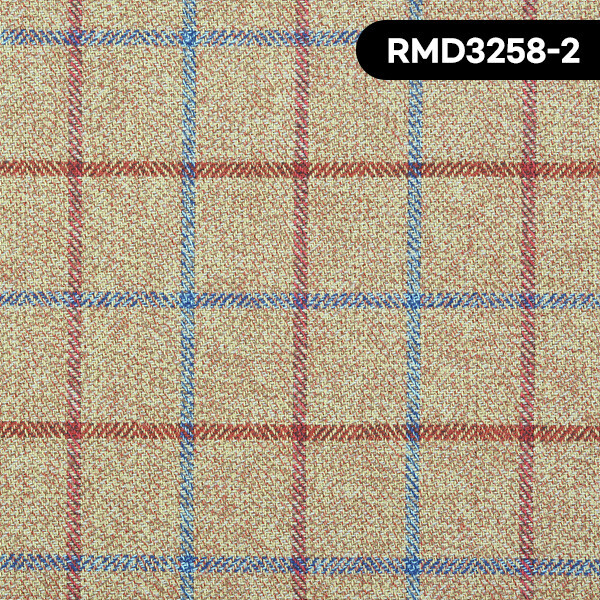 퀼트의시작은? 엔조이퀼트와 함께,[멀베리] 베이직 트위드 체크 기모원단 - RMD3258 ☆