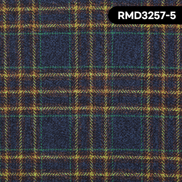 퀼트의시작은? 엔조이퀼트와 함께,[멀베리] 레트로 트위드 체크 기모원단 - RMD3257 ☆