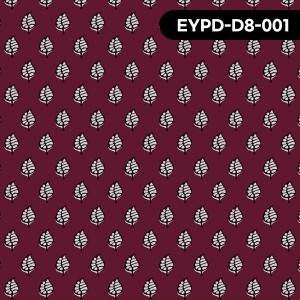 [바이핸즈] DTP 빈티지 핸드블록 원단 - D8 ☆ (1/2Yd)