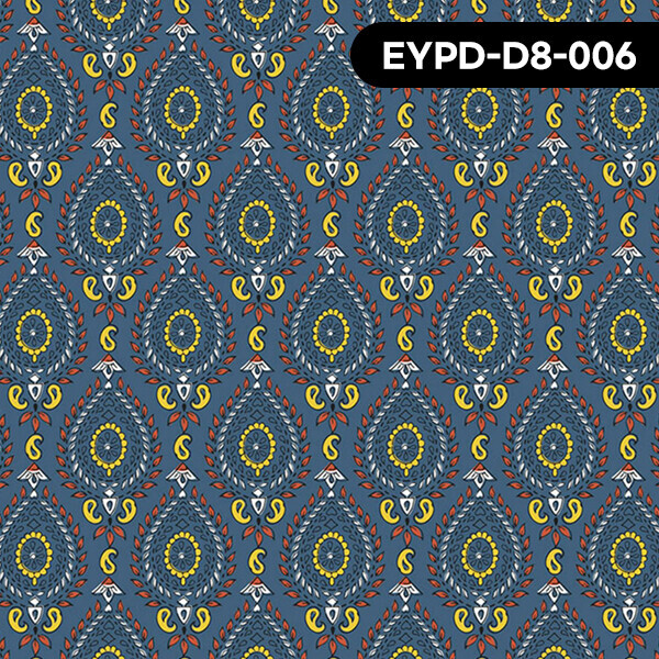 [바이핸즈] DTP 빈티지 핸드블록 원단 3YD - D8 ☆