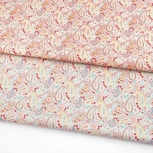 친환경 오코텍스인증 항균항염원단 20수 DTP원단 - 지오메트리 ☆ (1/2Yd)