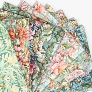 [원단패키지] 바이핸즈 DTP 로맨틱 빅 플라워 시리즈 12종 - 45cmx26cm BSH5392 (set)