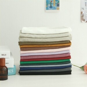 내추럴 퓨어 린넨원단 대폭 무지 고함량230g 린넨천 16종 ☆ (1/2Yd)