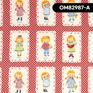 [유와] 원마일 로제즈 아윌포토 프린트원단 - OM829847 ☆ (1/2Yd)