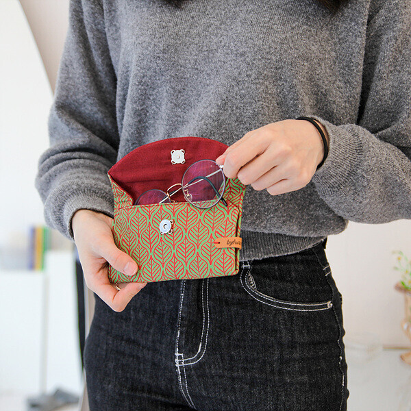 [바이핸즈] 퀼트패키지 소품 - 핸드블록 안경케이스