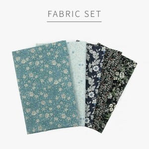 [원단패키지] 일본수입 5458 프린트 5종 - 45cm x 26cm JSH5458 (set)