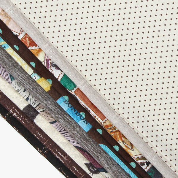 퀼트의시작은? 엔조이퀼트와 함께,[원단패키지] 수입원단 10종 세트44 - 45cm x 55cm 세트원단 44